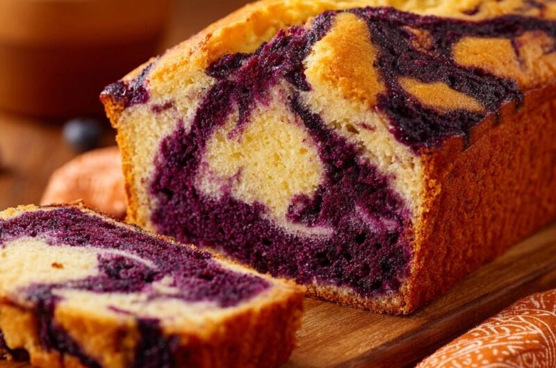 Blueberry Pound Cake