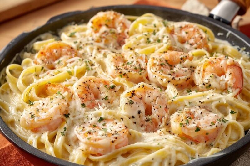 Shrimp Fettuccine