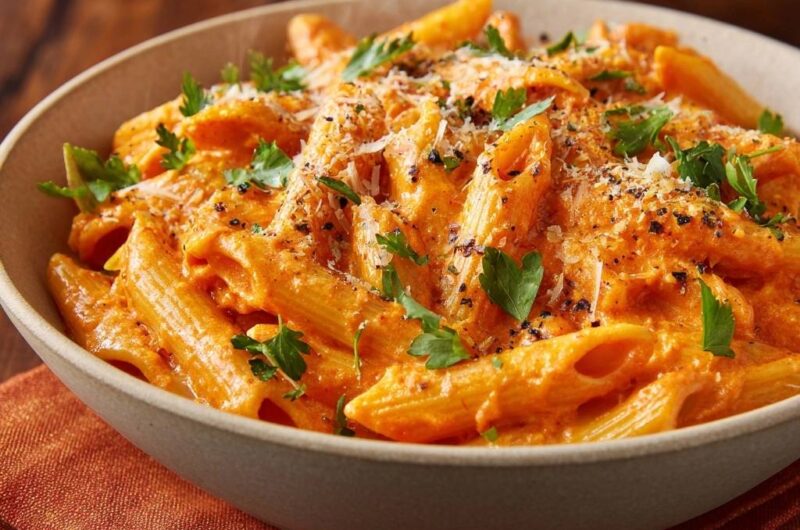 Roasted Red Pepper Penne