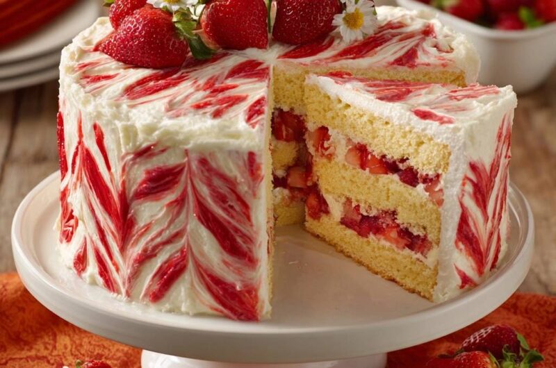 Strawberry Layer Cake