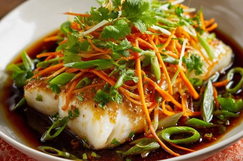 Steamed White Fish
