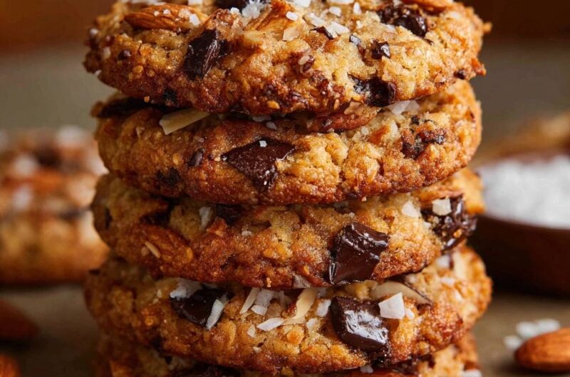 Almond Chocolate Chunk Cookies
