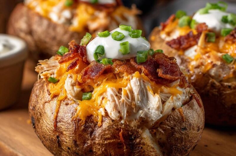 Chicken Baked Potatoes