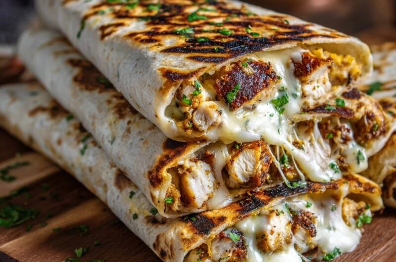 Crispy Chicken Wraps