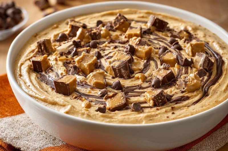Peanut Butter Toffee Dip