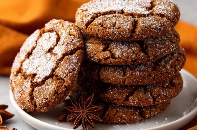 Ginger Molasses Cookies