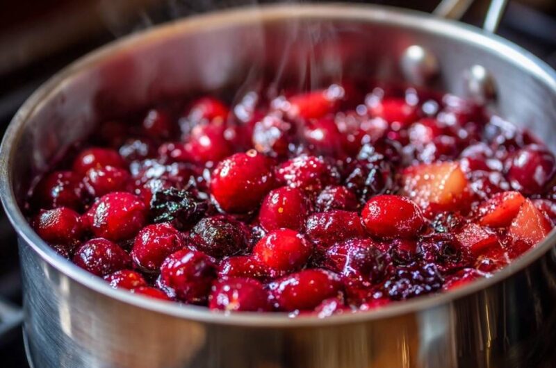 Cranberry Apple Compote