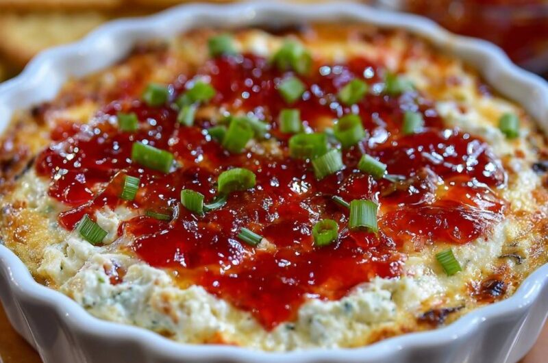 Pepper Jelly Cream Cheese Dip