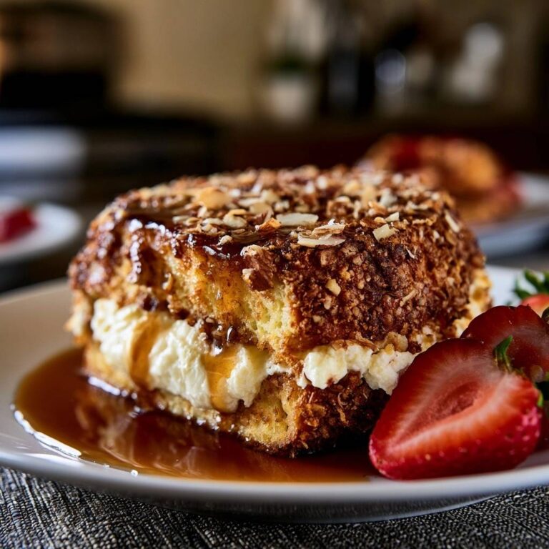 Almond Crusted Stuffed French Toast: The Anti-Soggy Method