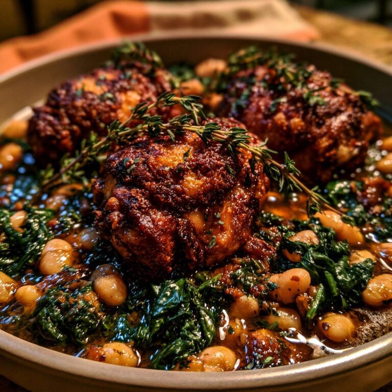 Mastering Braised Garlic Herb Chicken Thighs with Crispy Skin