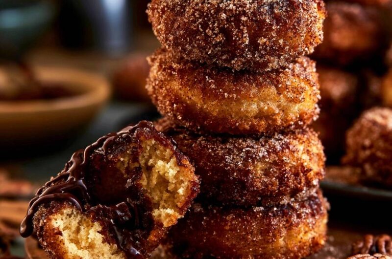Cinnamon Sugar Fried Donuts