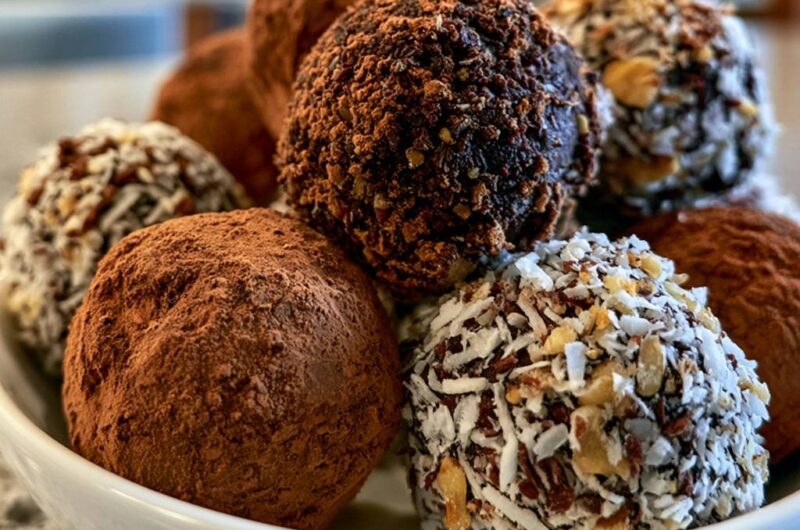 Decadent Dark Chocolate Truffles