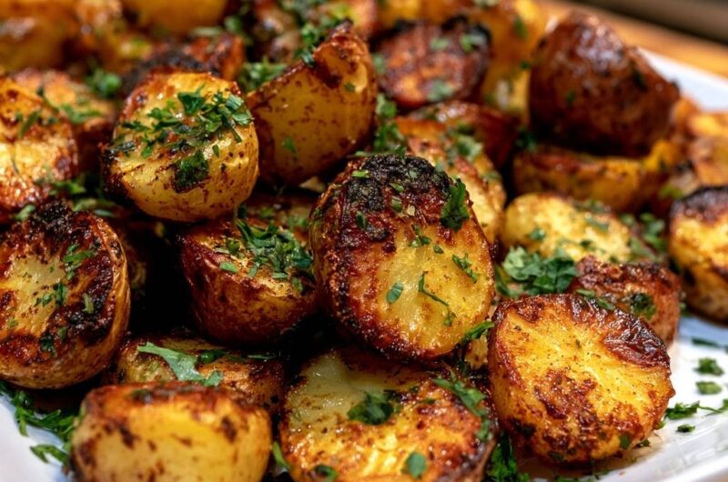 Garlic Herb Roasted Potatoes