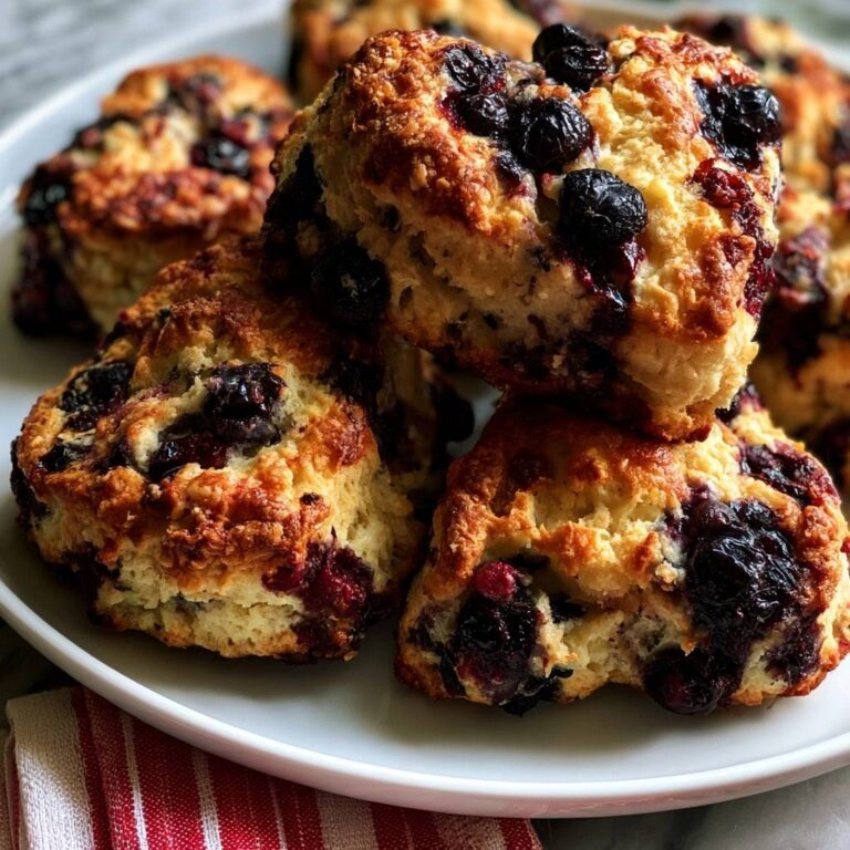 Mastering Golden Blueberry Butter Scones: The Secret to a Light, Airy Crumb