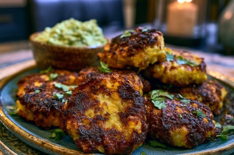 Golden Sweet Corn Fritters