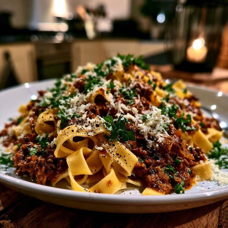 Mastering Hearty Beef Tagliatelle Bolognese