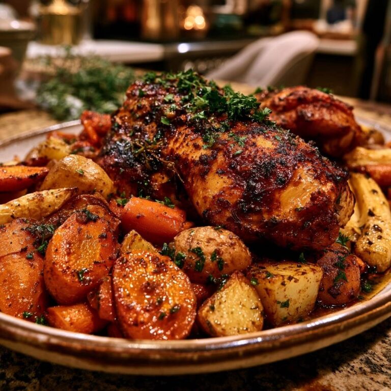 Mastering Herb-Roasted Chicken and Root Vegetables