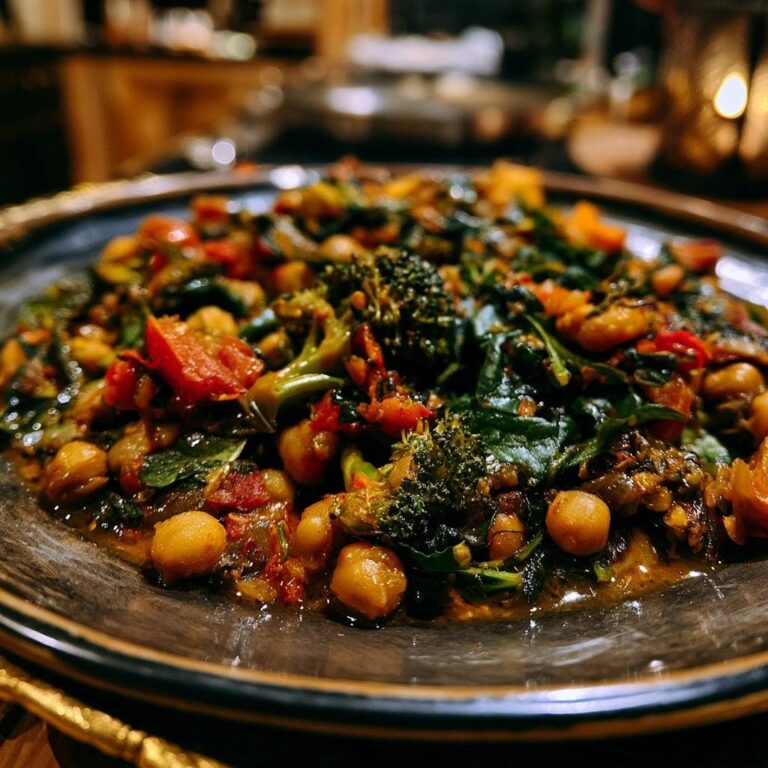 Mastering Mediterranean Braised Chickpea and Broccoli Ragout