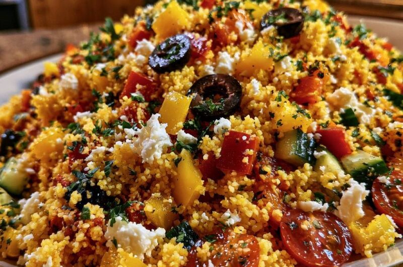 Mediterranean Vegetable Couscous