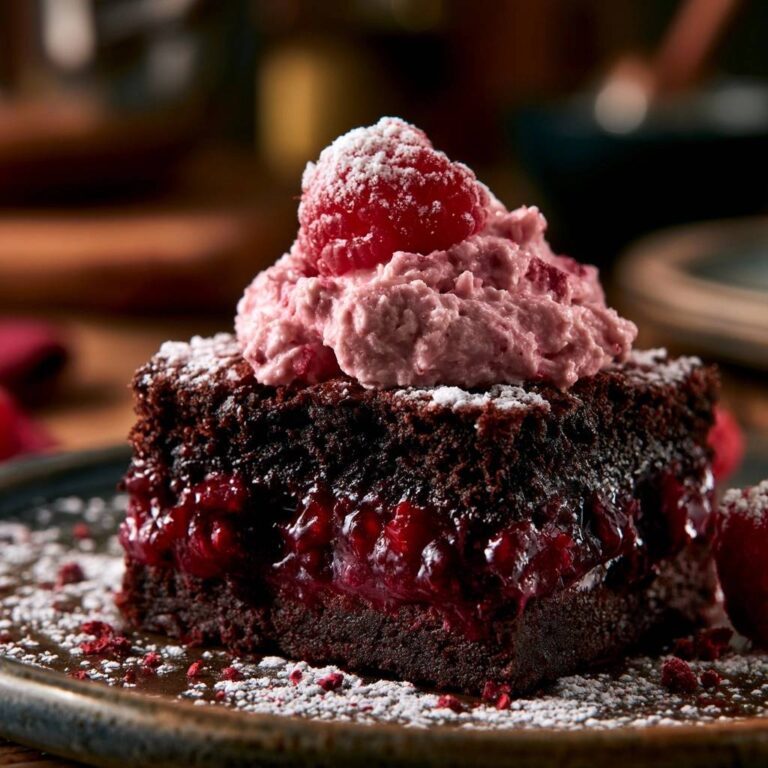 Mastering Raspberry Jam Filled Brownies with Structural Integrity