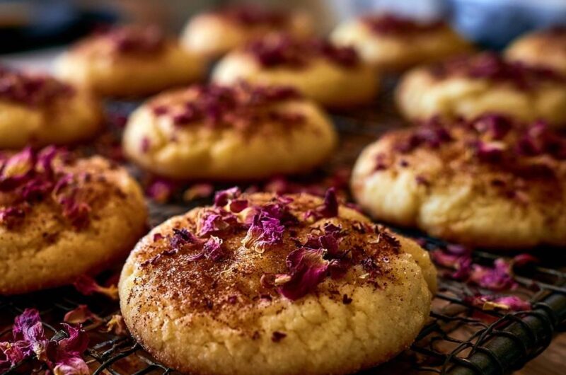 Rose Petal Snickerdoodles