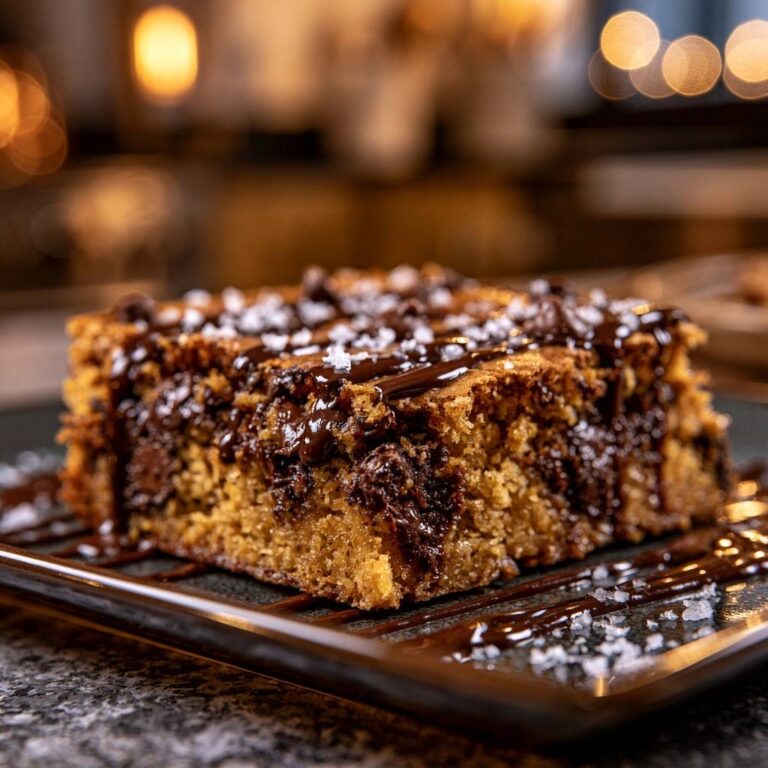 Mastering Salted Chocolate Chip Blondies: The Anti-Soggy Bottom Method