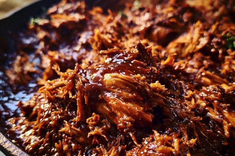Slow-Simmered BBQ Pulled Beef