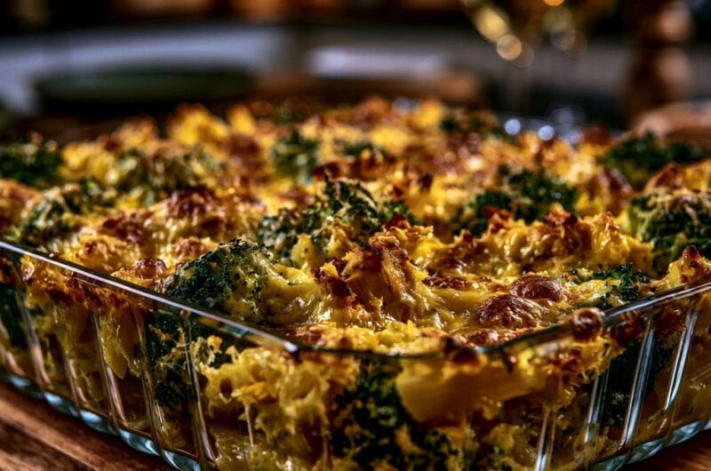 Cheesy Broccoli Pasta Bake