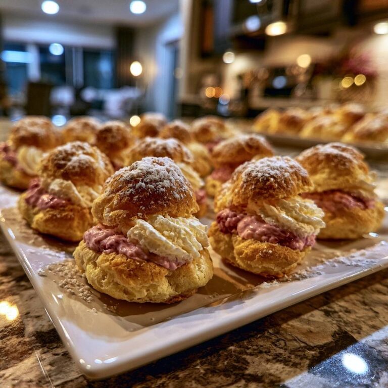 Mastering the Raspberry Cream Choux Pastry