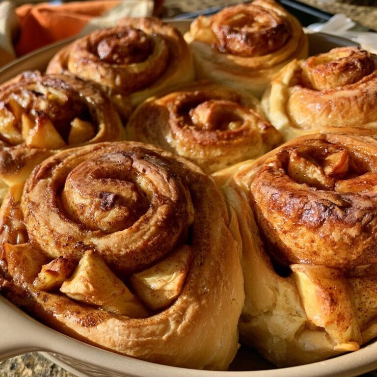 Apple Pie Cinnamon Rolls