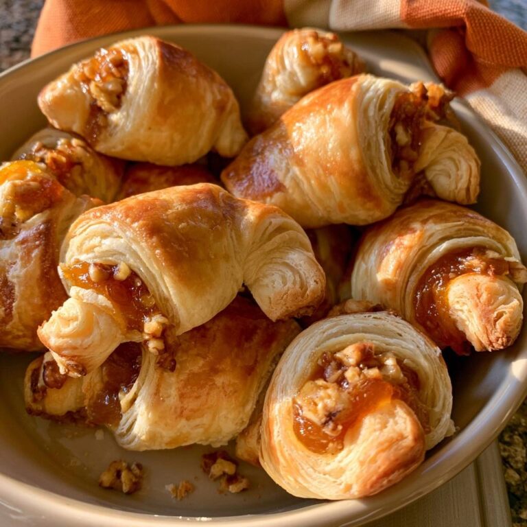 Apricot Walnut Rugelach