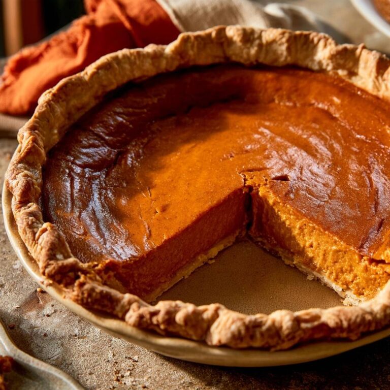 Brown Butter Pumpkin Pie