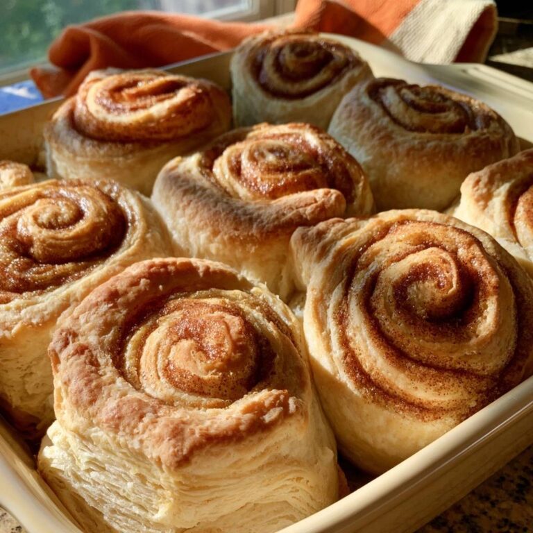 Buttermilk Biscuit Cinnamon Rolls