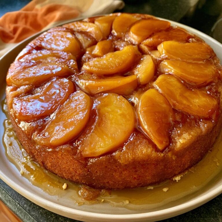 Caramel Apple Upside-Down Cake