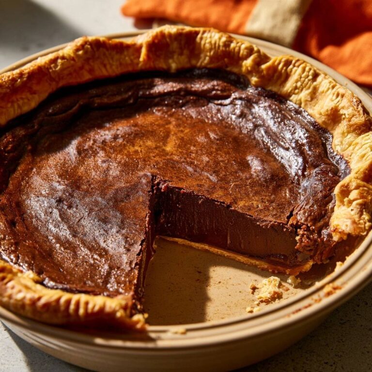 Chocolate Chess Pie