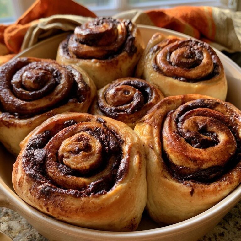 Chocolate Cinnamon Rolls