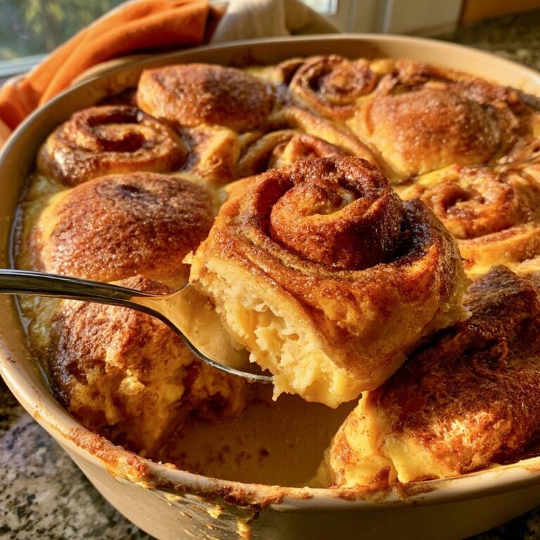 Cinnamon Roll Breakfast Casserole