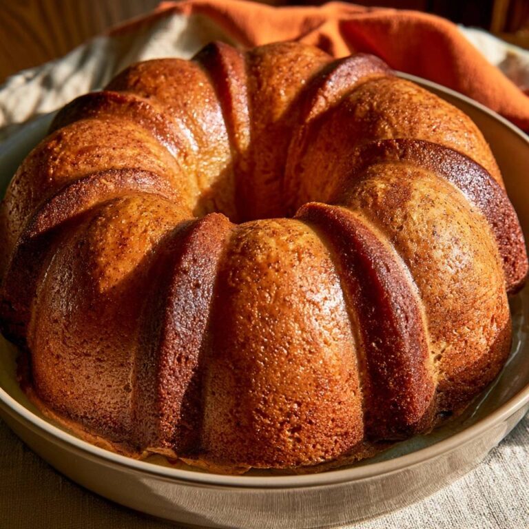 Maple Spice Bundt Cake