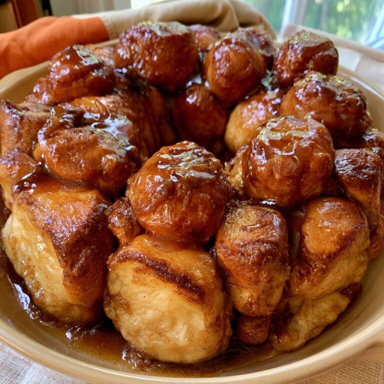 Monkey Bread with Brown Sugar Caramel