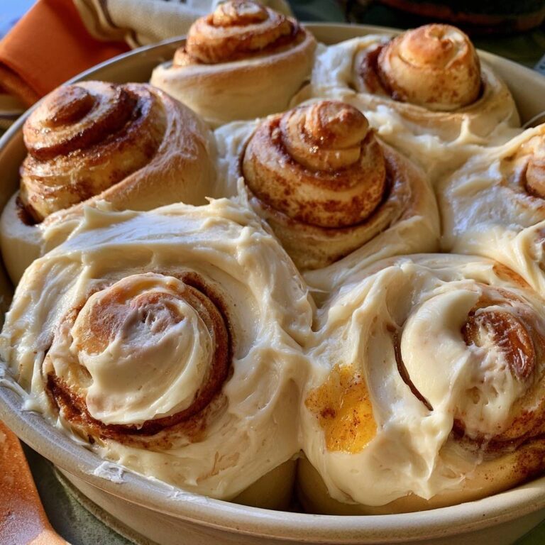 Overnight Cinnamon Rolls with Cream Cheese Frosting