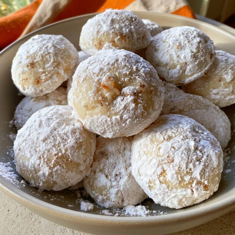Pecan Snowball Cookies
